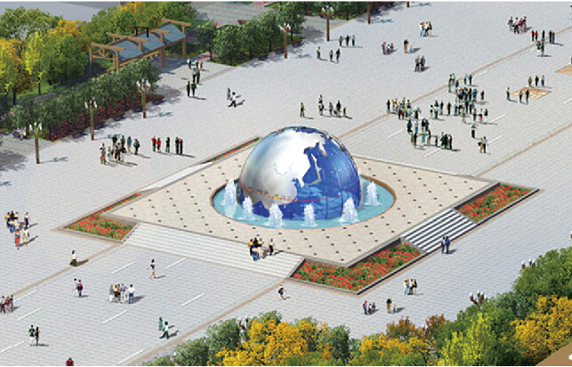 Congratulations to the company for winning the sculpture project in Jinzhongshan Area, Xichu County, Yunnan Province